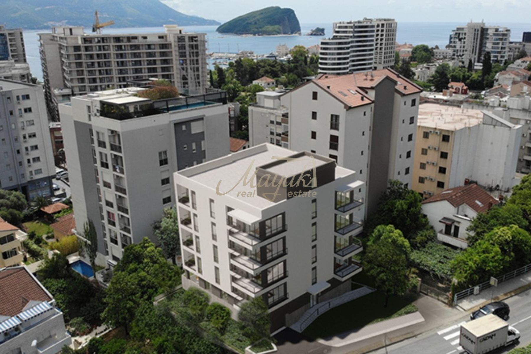One-Bedroom Apartment in Budva Near the Sea