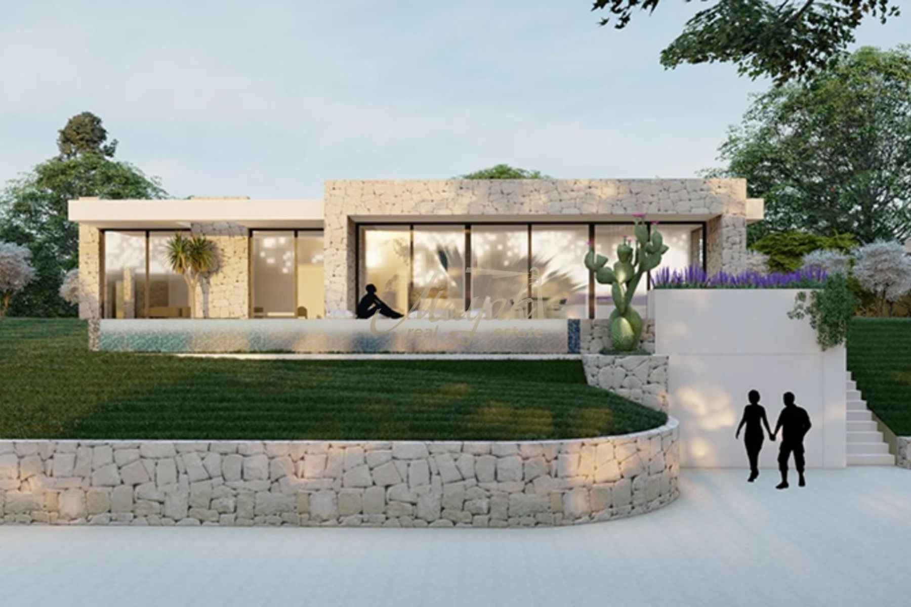 Four-Bedroom Contemporary Villa in Kotor Bay