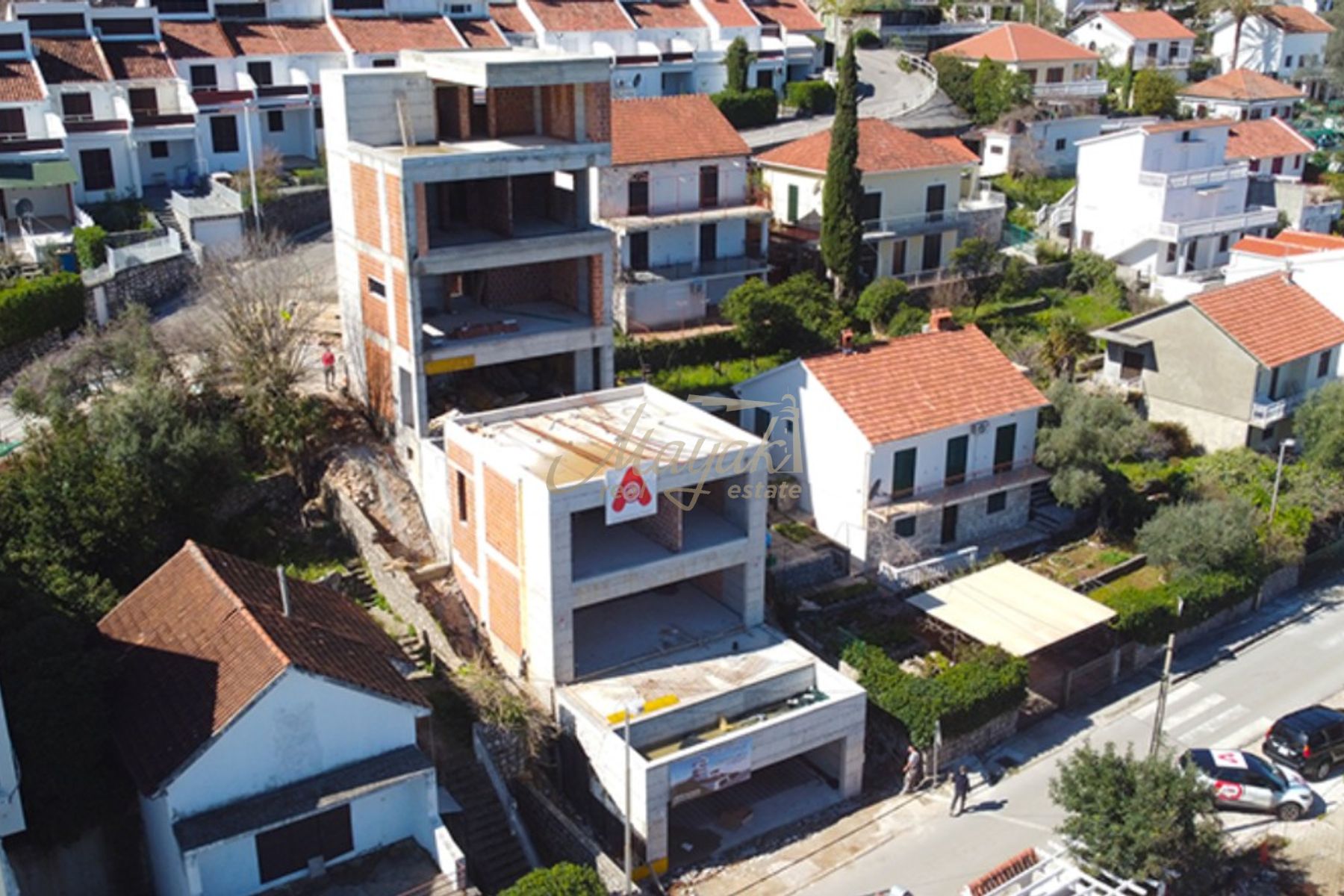 Three-Bedroom Sea View Villa in Krasici, Tivat