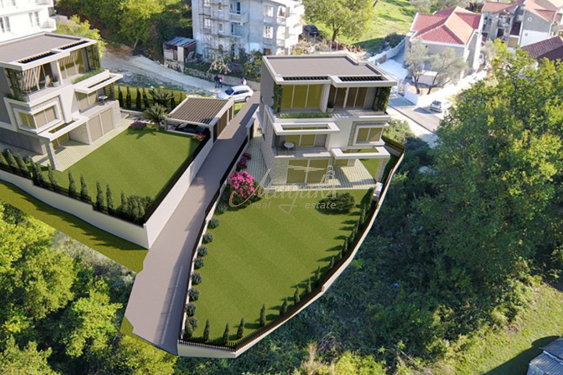 Four-Bedroom Villa near Porto Montenegro, Tivat
