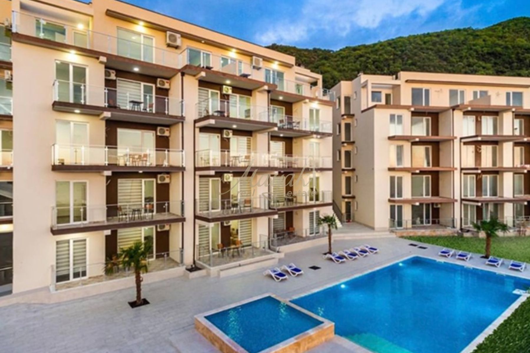 Two-Bedroom Apartment in Becici, Montenegro