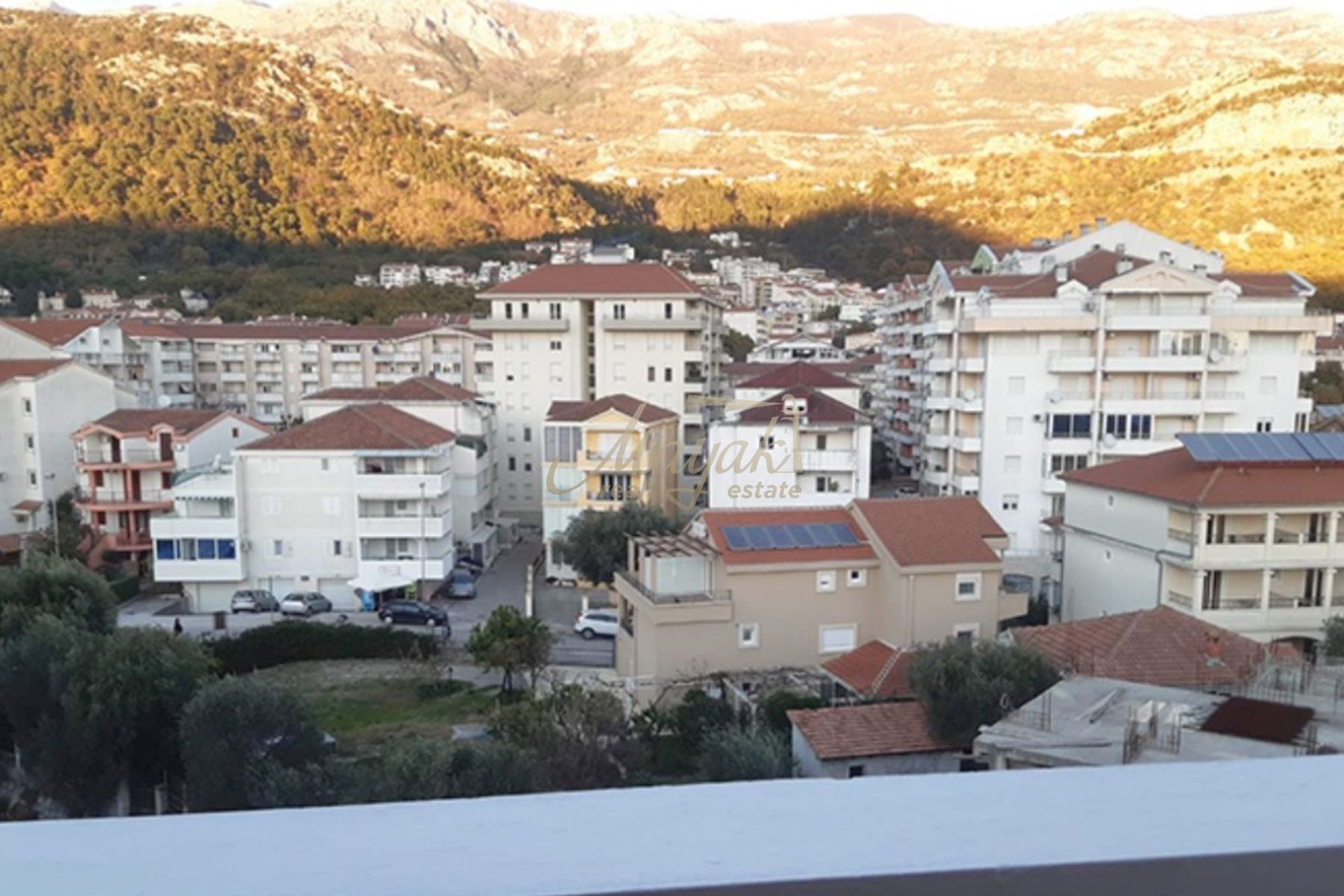 One-Bedroom Mountain-View Apartment in Budva
