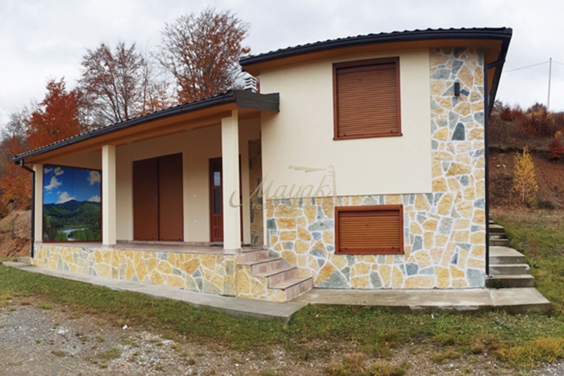 A Three-Bedroom House in Kolašin, Montenegro