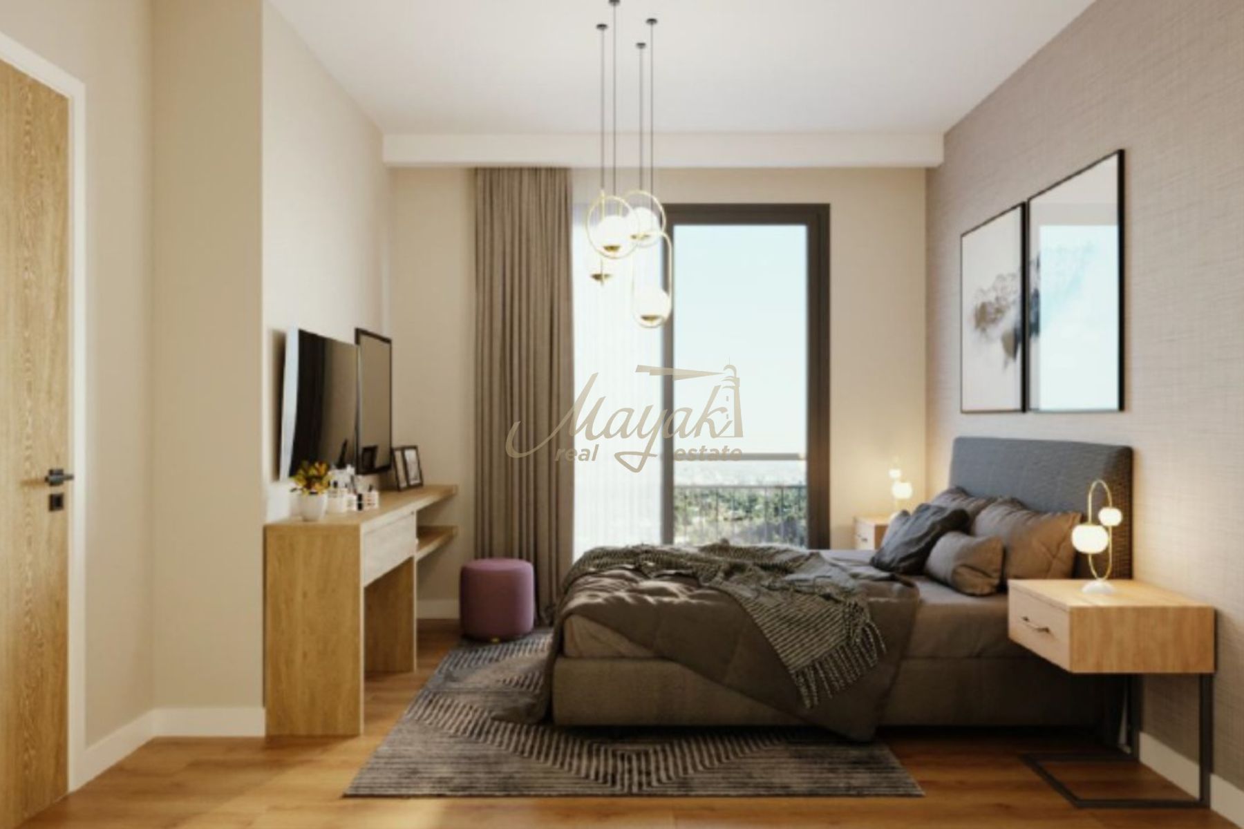 Sea View Studio Apartment in Bar, Montenegro