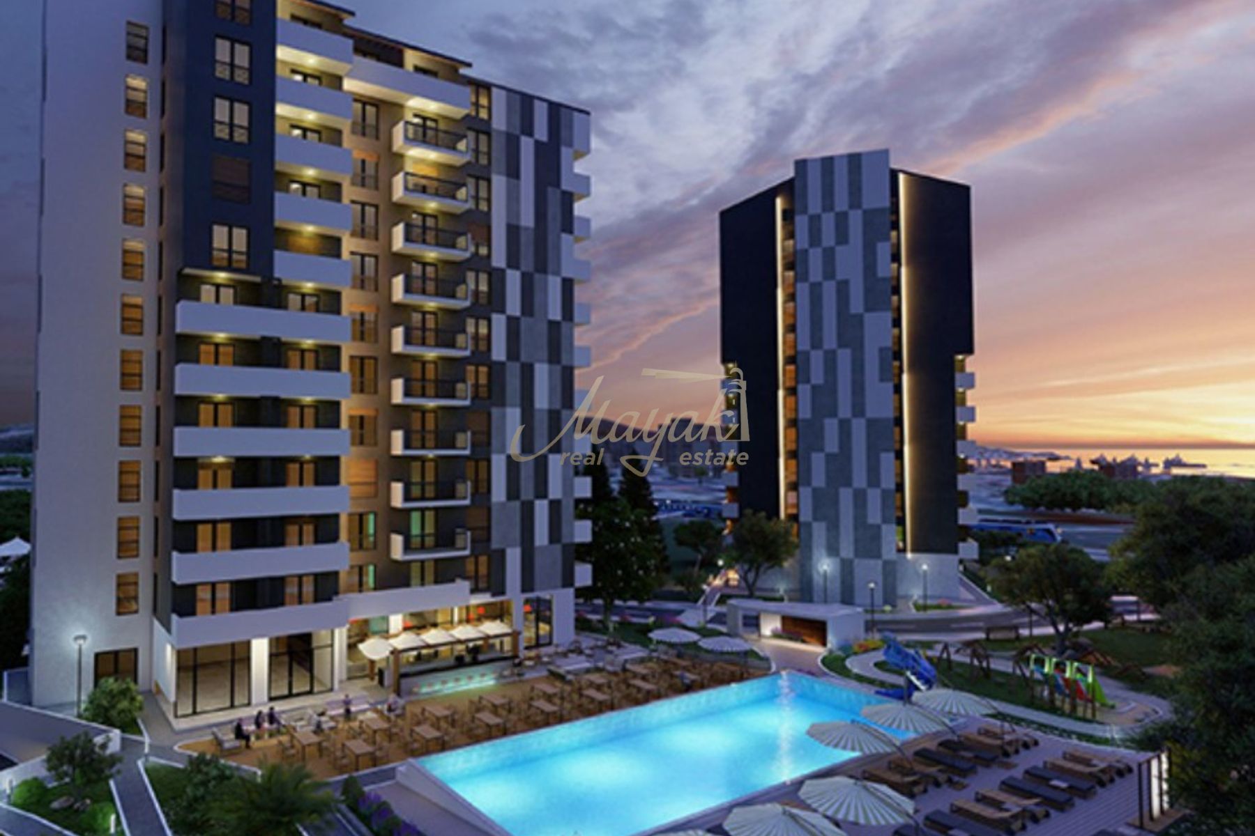 Two-Bedroom Apartment in Bar Coastal Complex