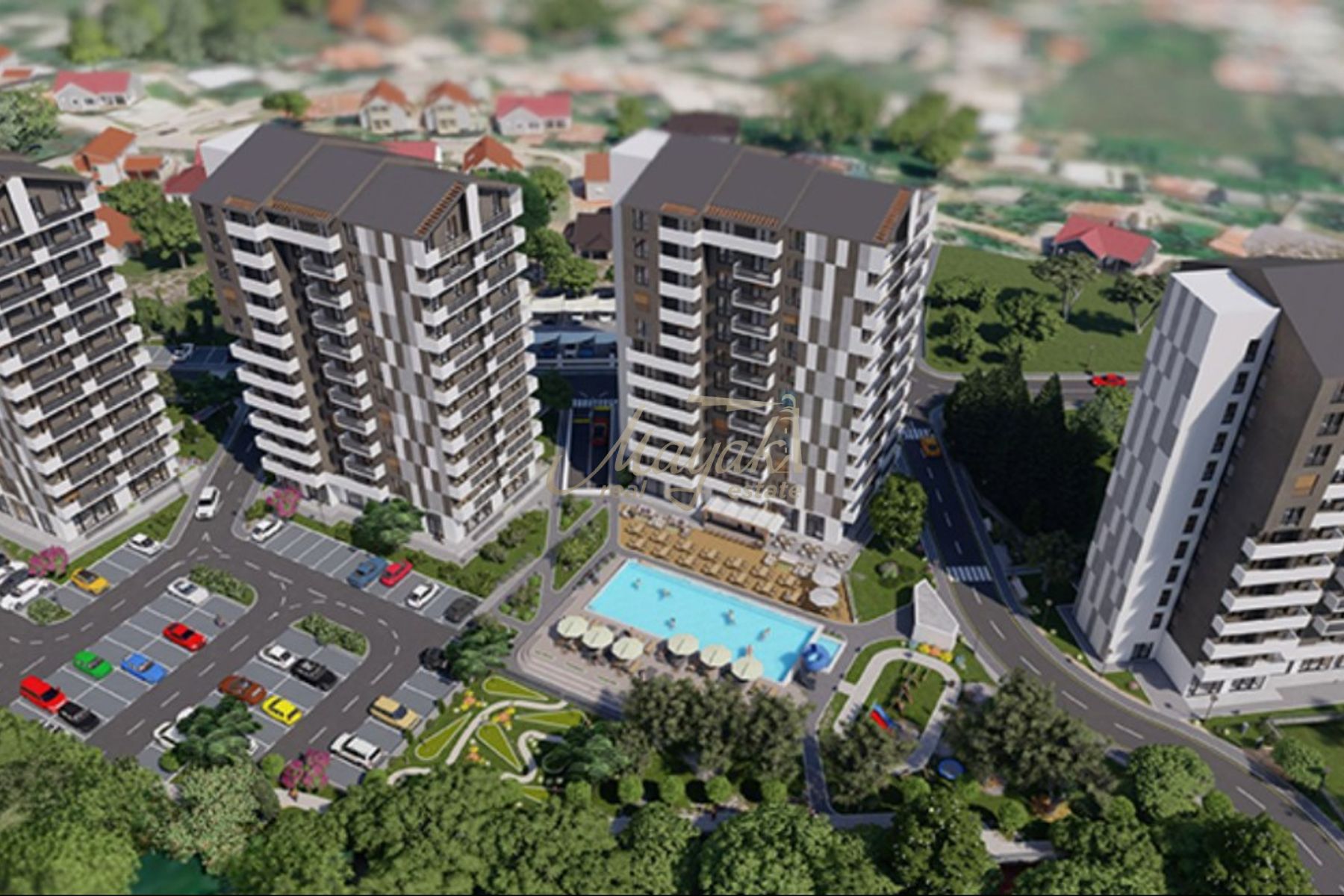 Two-Bedroom Apartment in Bar Coastal Complex