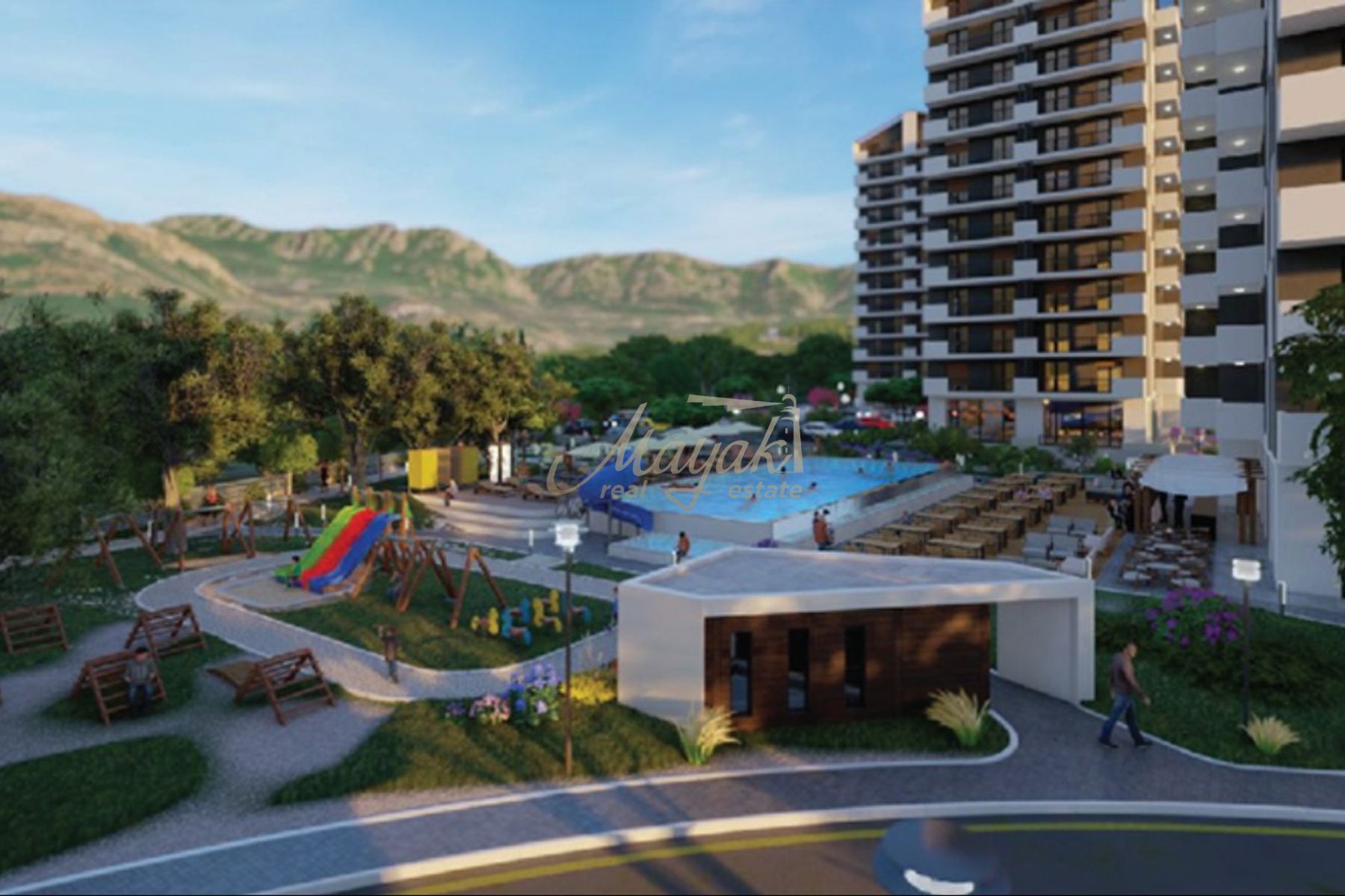 Two-Bedroom Apartment in Bar Coastal Complex