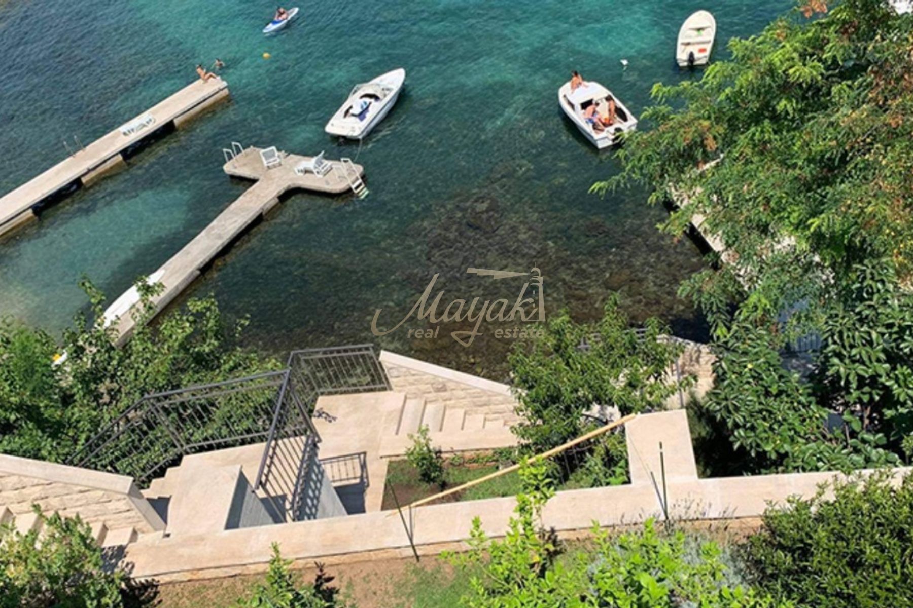 Four-Bedroom Waterfront Villa in Kotor Bay