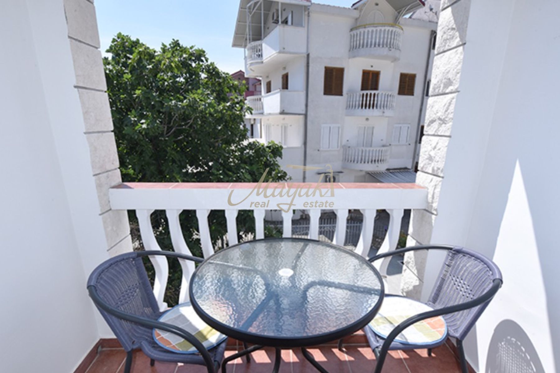 An Eight-Apartment Three-Story Villa in Budva