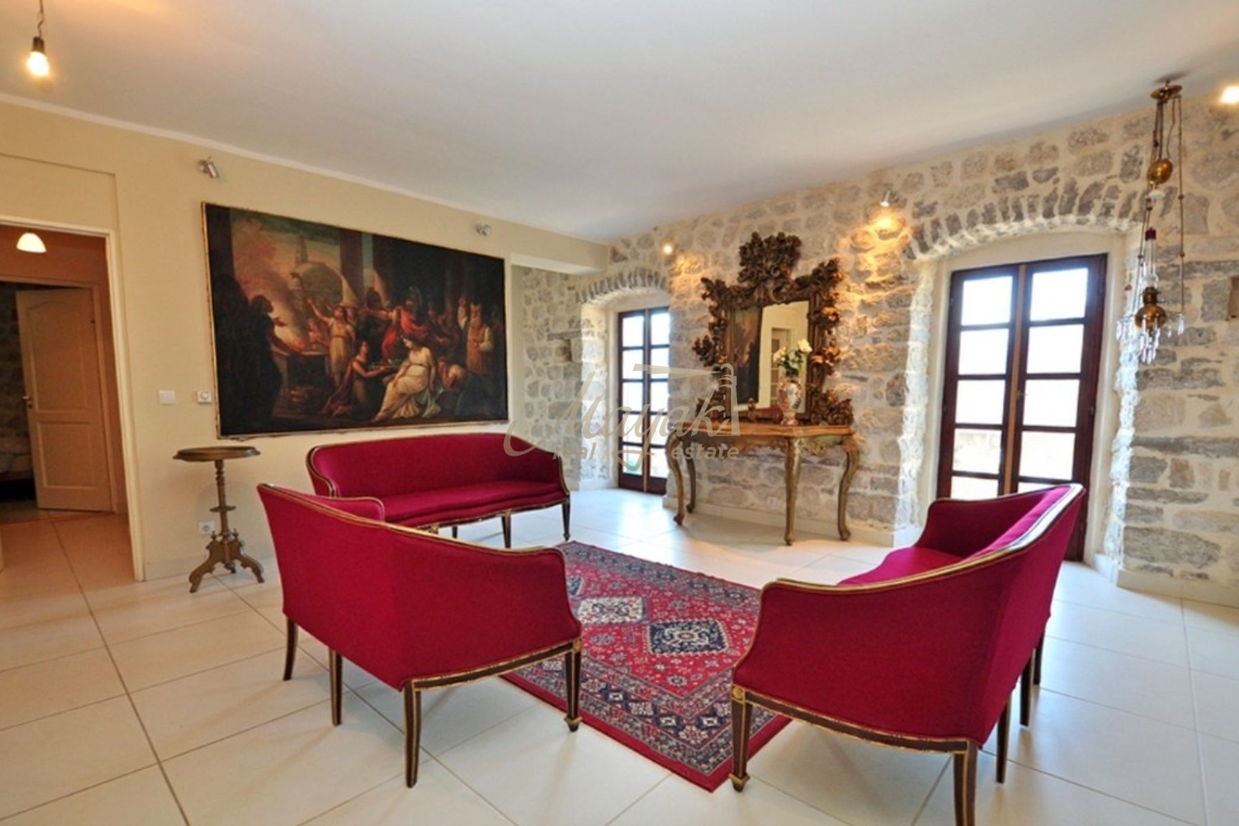 Seven-Bedroom Waterfront Villa in Ljuta, Kotor