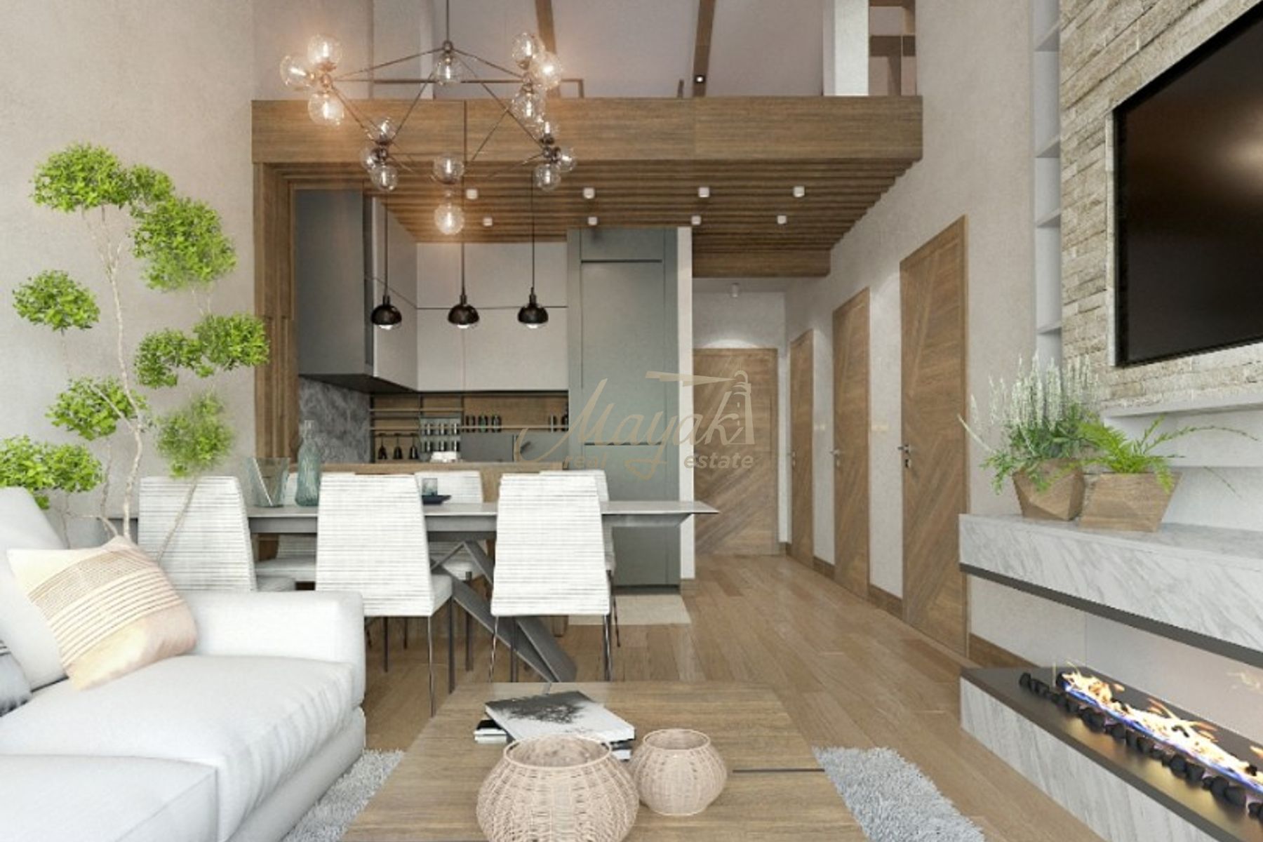 Four-Bedroom Duplex Apartment in Bay of Kotor